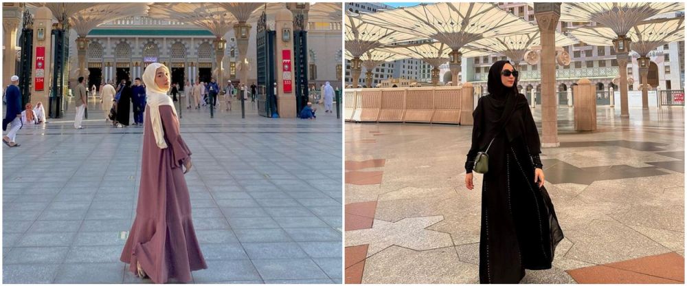 Wajahnya nyaris susah dibedakan, ini 9 adu gaya Dinda Kirana dan Nadya Shakira, hati-hati tertukar