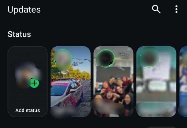 Cara mengatur siapa saja yang boleh melihat status WhatsApp (WA) tanpa harus blokir kontak