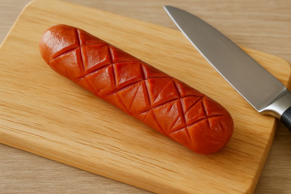 Sering kecewa sosis goreng pecah? Ternyata cuma begini caranya biar hasilnya bagus dan rapi