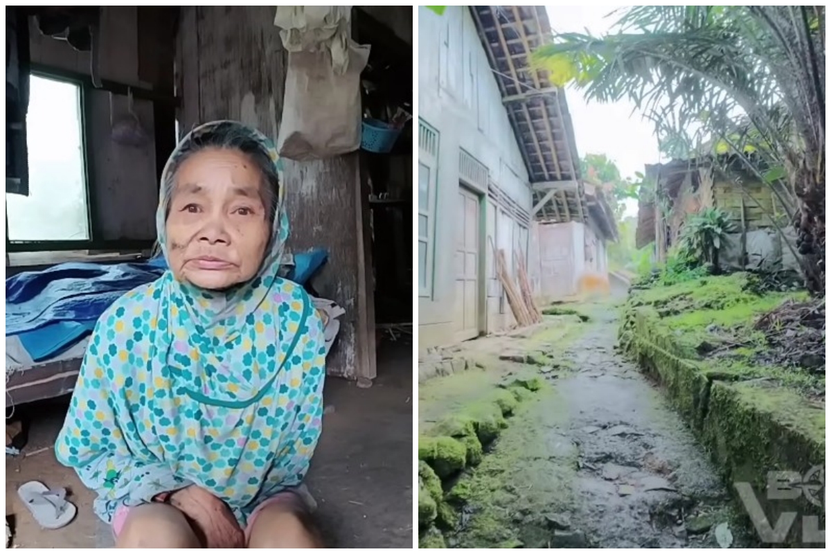 Nenek hidup sebatang kara di kampung mati Banjarnegara, 9 potret kondisi rumahnya memprihatinkan