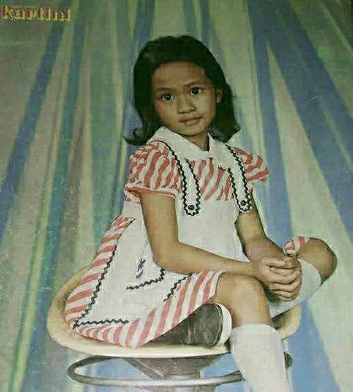 Meninggal di usia 56 tahun, ini 9 potret kenangan Santi Sardi kakak Lukman Sardi saat jadi artis cilik