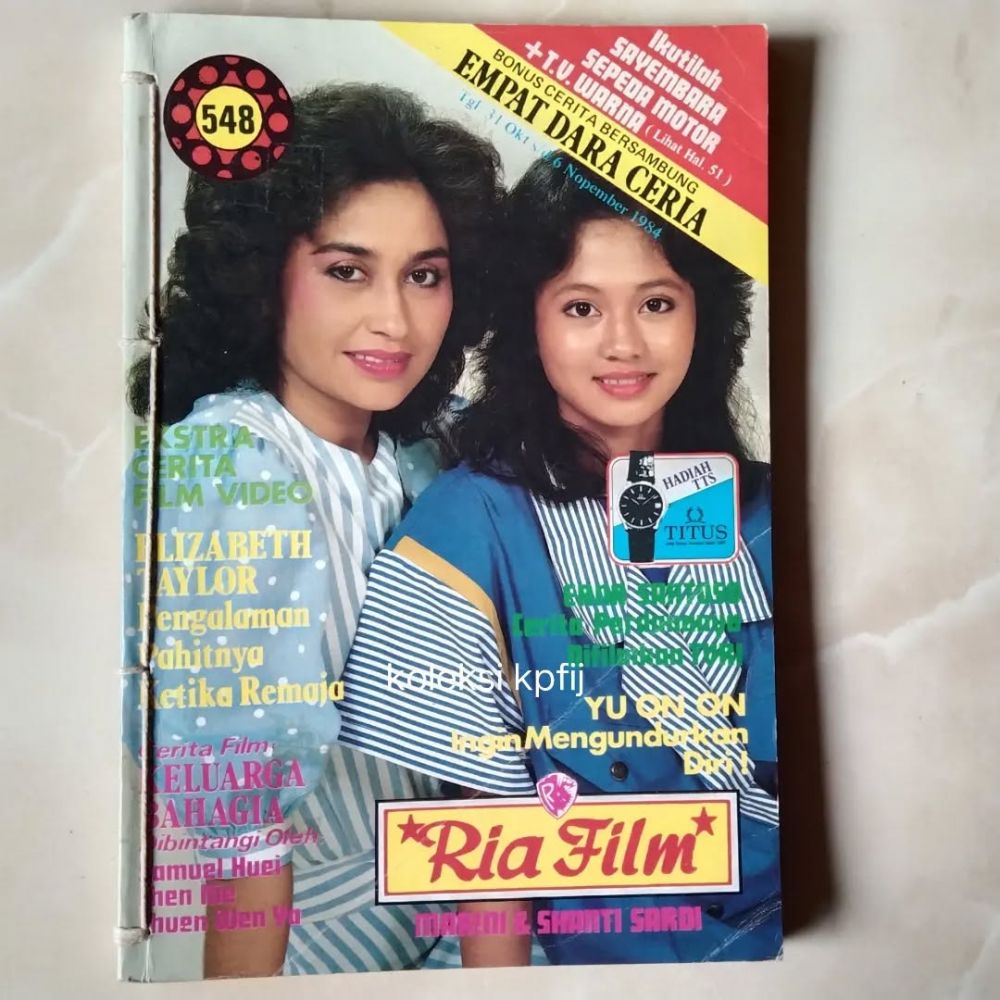 Meninggal di usia 56 tahun, ini 9 potret kenangan Santi Sardi kakak Lukman Sardi saat jadi artis cilik