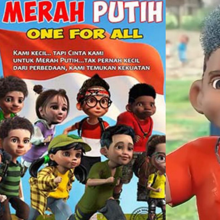 8 Fakta film kartun Merah Putih: One For All, habiskan miliaran rupiah tapi banjir kritikan