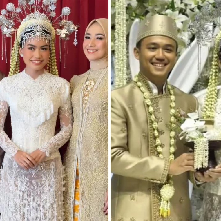 9 Potret akad nikah Namira Adjani anak Alya Rohali digelar kental adat Betawi, ayah sambung jadi saksi
