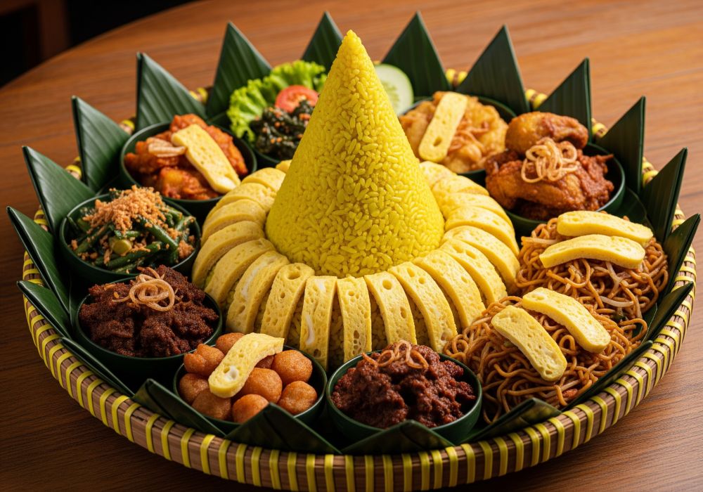Resep telur dadar iris sempurna untuk hiasan tumpeng 17 Agustus, dijamin rapi dan cantik