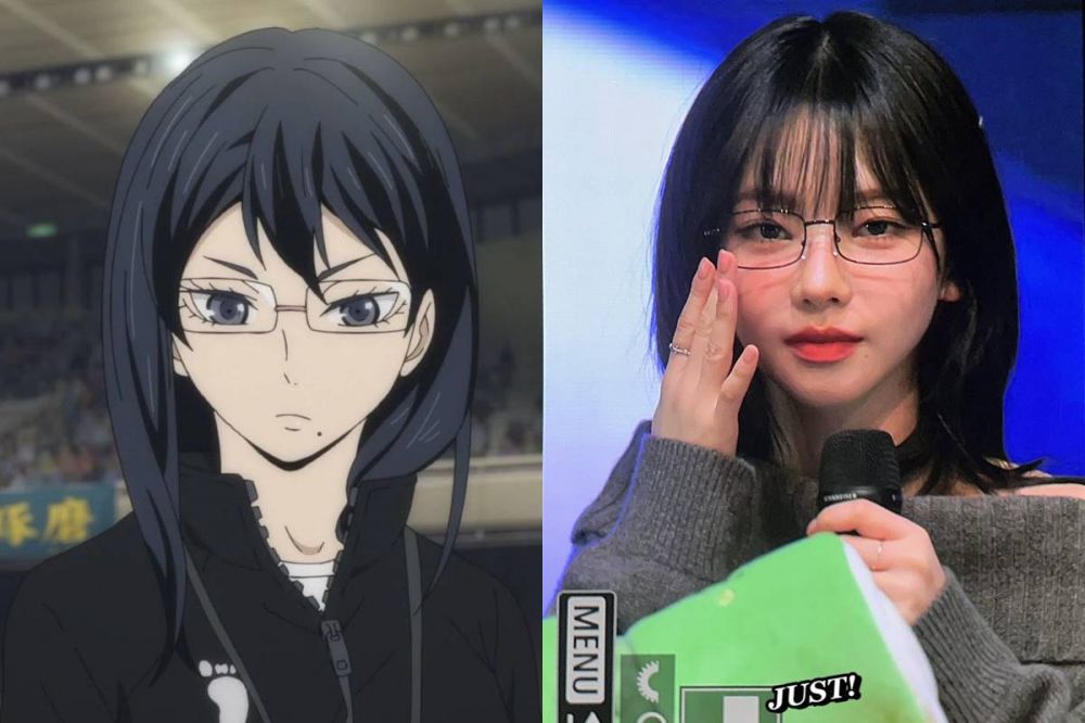 11 Potret anime versus life action ini kemiripannya bikin gagal fokus, ada Uya Kuya