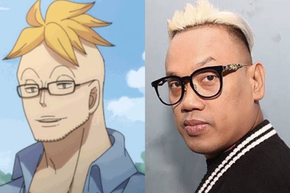 11 Potret anime versus life action ini kemiripannya bikin gagal fokus, ada Uya Kuya