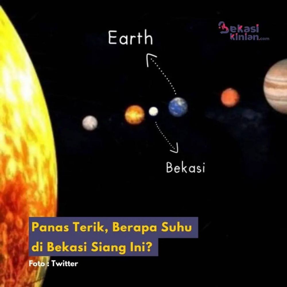 11 Meme kocak tentang Bekasi yang bikin senyum terus, kotanya boleh panas tapi humornya nyegerin hati