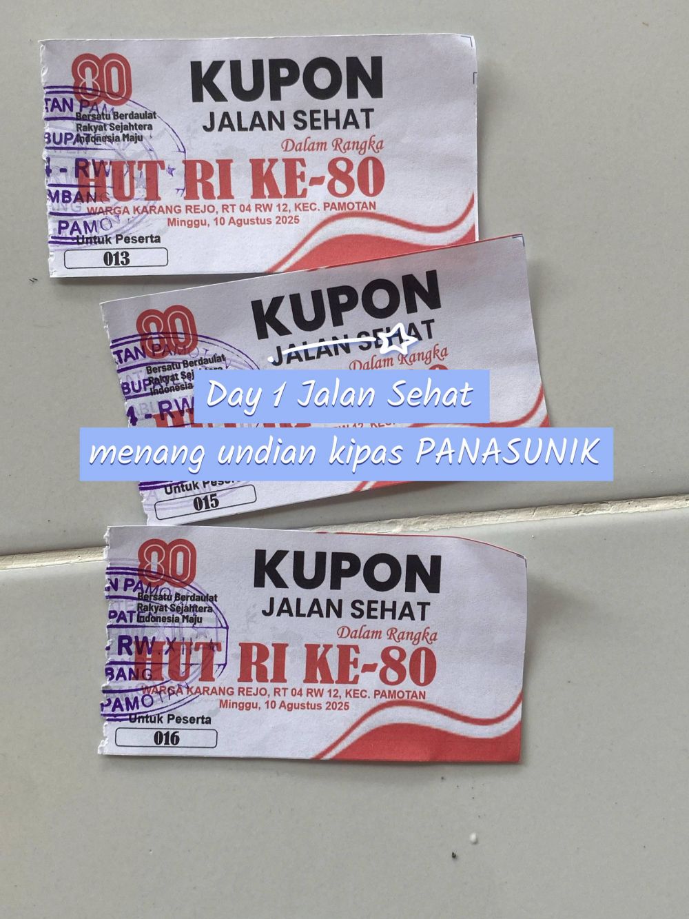 Menang undian jalan sehat, wanita ini spill hadiah bentuk kipas angin, pas dibuka isinya bikin syok