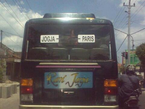 8 Potret lucu trayek nyeleneh di kaca angkutan umum ini bisa jadi hiburan gratis kala macet 