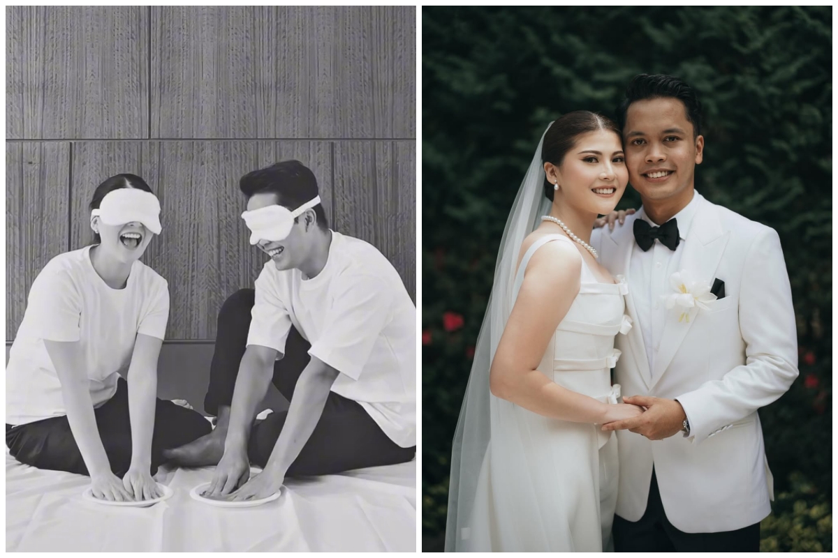 9 Momen gender reveal Anthony Ginting dan Mitzi Abigail, konsepnya nggak neko-neko tapi unik