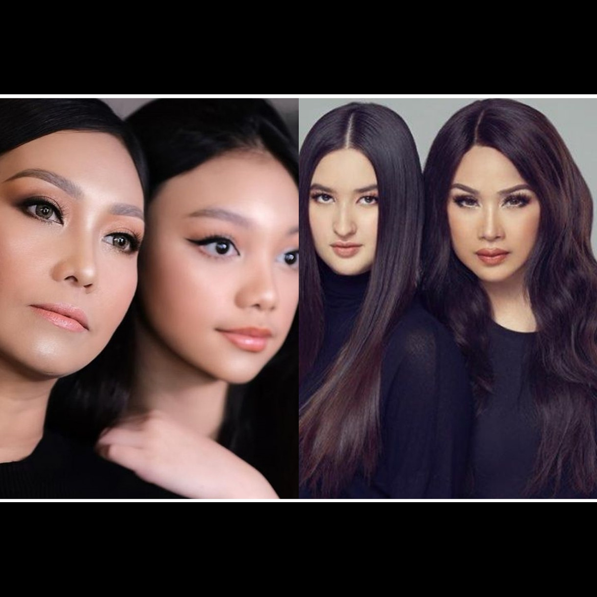 Potret 11 penyanyi wanita bareng anak ini miripnya bak foto kopi, serasa sahabatan