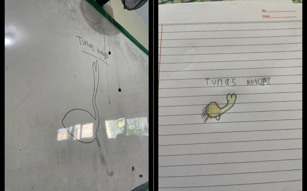 Disuruh gambar tunas kelapa sama ibu guru, 6 potret hasilnya ini bikin bingung kasih nilai