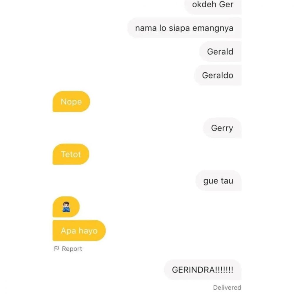 11 Chat lucu di bumble ini nggak cuma lucu tapi endingnya nggak nyambung, bikin kenalan jadi anyep