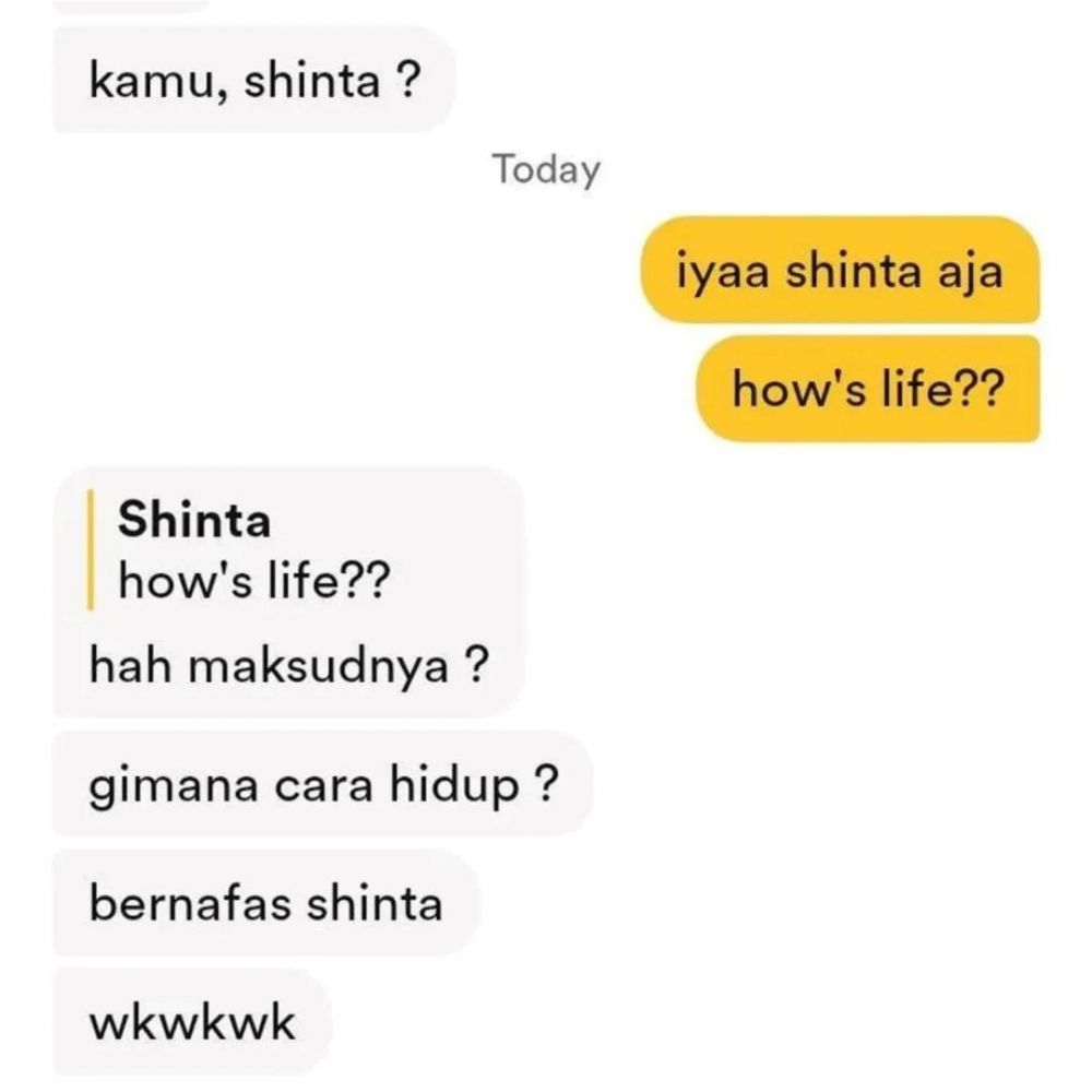 11 Chat lucu di bumble ini nggak cuma lucu tapi endingnya nggak nyambung, bikin kenalan jadi anyep