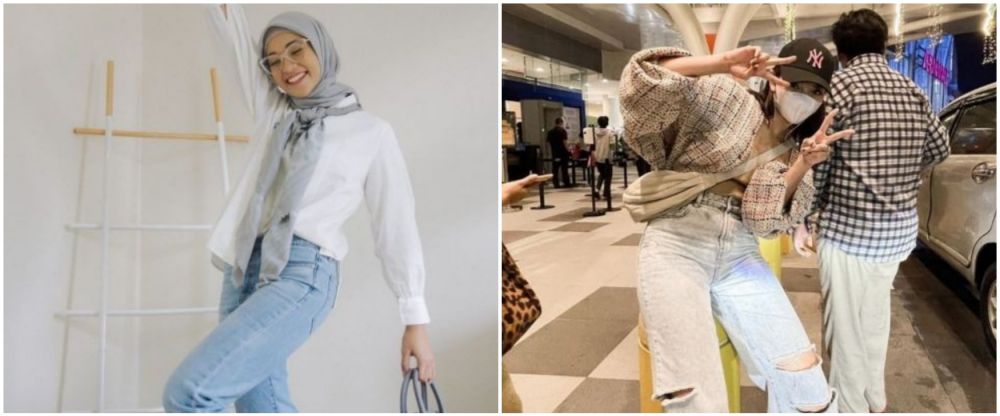 Berstatus tante dan keponakan, intip 9 beda gaya Poppy Bunga dan Glenca Chysara dalam berbagai momen