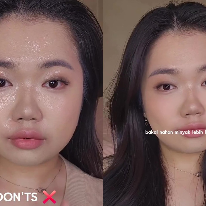 Jangan asal semprot, ini cara pakai setting spray agar wajah tak cepat berminyak dan makeup luntur
