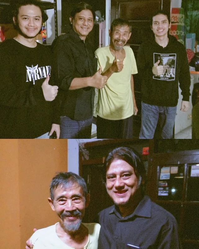 Pemeran Prabu Angling Dharma punya tiga anak, 11 potret Anto Wijaya bareng dua putranya bak kakak adik