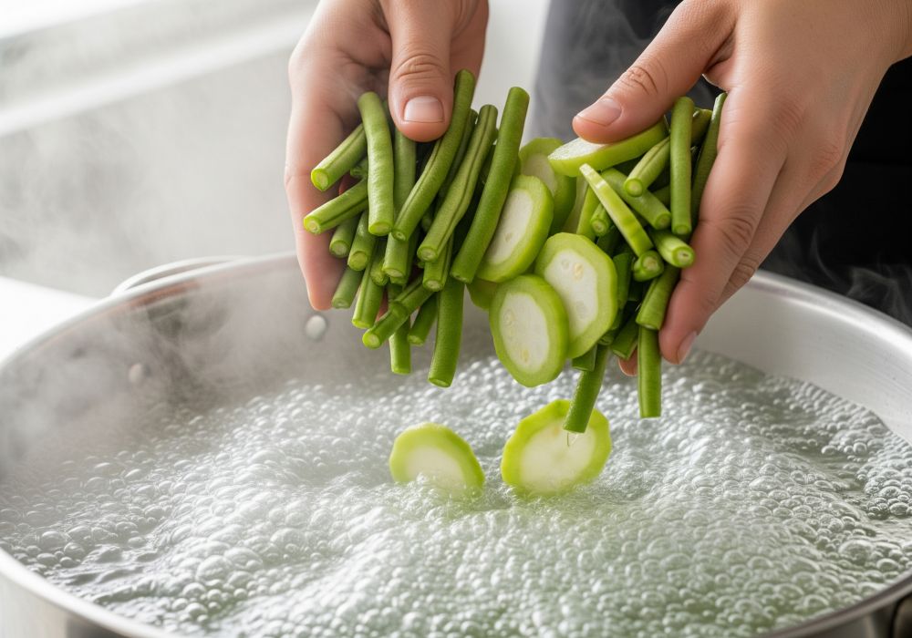 Jangan sampai salah! Ini urutan rebus sayuran pecel biar matangnya pas dan nutrisinya nggak hilang