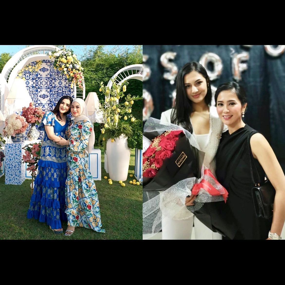 Serasa sahabat bak seumuran, begini kompaknya 7 seleb bareng putri sambungnya