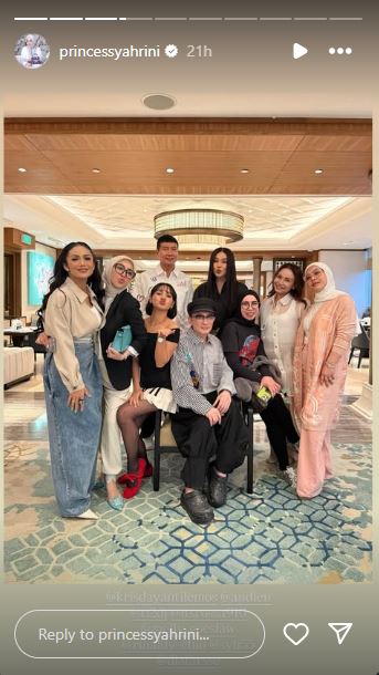 9 Potret Syahrini ngumpul bareng geng HARA usai balik ke Indonesia, pesonanya banjir pujian