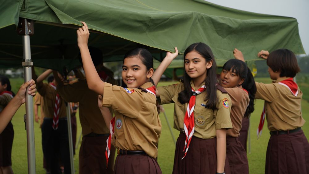 100 Kata-kata Hari Pramuka ke-64 Tahun 2025, singkat, bermakna, dan penuh semangat