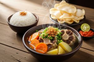 Tanpa panci presto, ini trik jitu mengolah buntut sapi menjadi sop lezat dan empuk