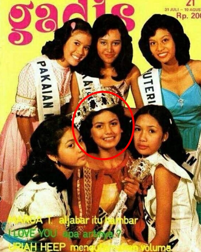 Model sampul majalah jadul era 70-an ini ternyata tante Dian Sastro, intip 7 potret lawasnya