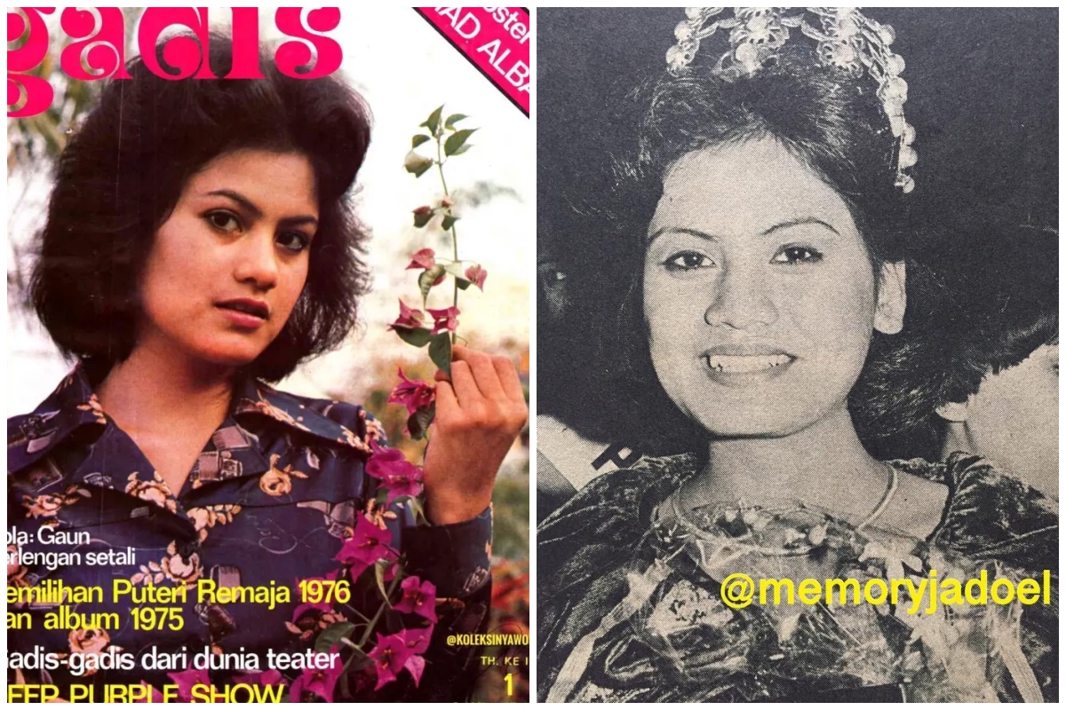 Model sampul majalah jadul era 70-an ini ternyata tante Dian Sastro, intip 7 potret lawasnya