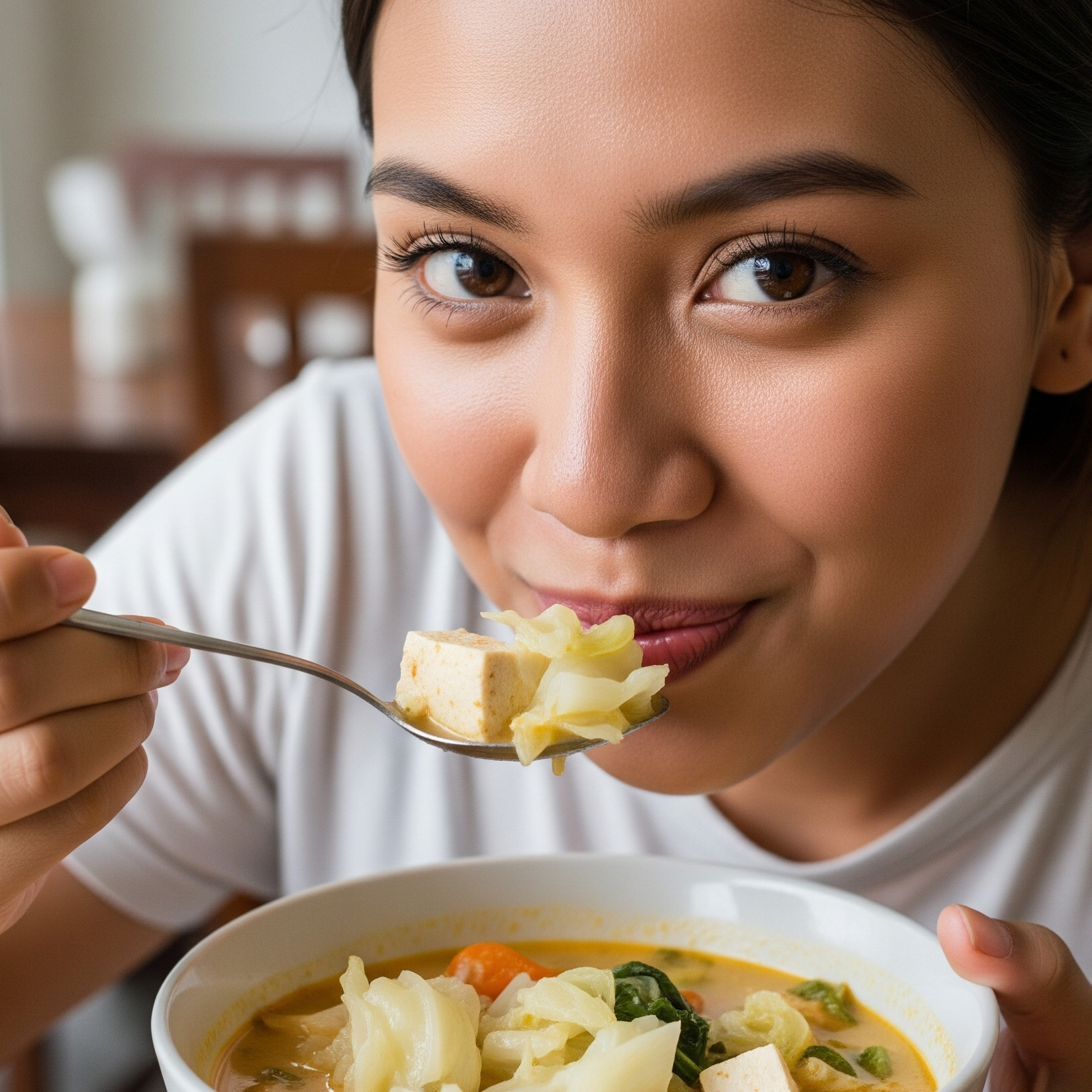 Sawi putih kuah santan: Resep lauk makan siang ala rumahan yang bikin kangen