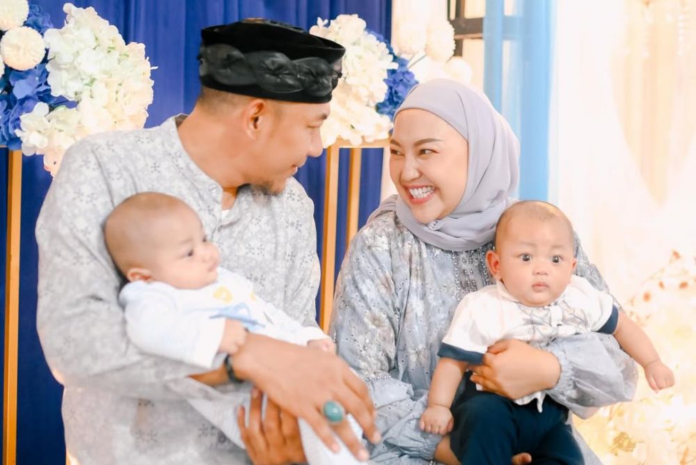 Mpok Alpa tinggalkan empat anak, ini 9 potret kenangannya bareng keluarga, selalu tampil ceria