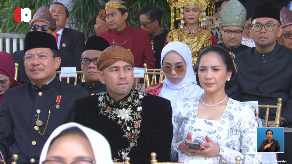 Gaya 7 seleb cantik saat hadiri upacara HUT RI ke-80 di Istana Negara, Wulan Guritno curi perhatian