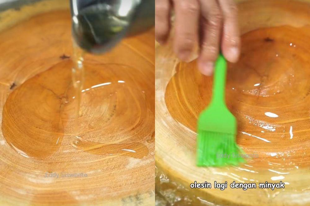 Cara jitu Chef Eddy selamatkan talenan kayu dari jamur dan ancaman lapuk, perhatikan cara rebusnya