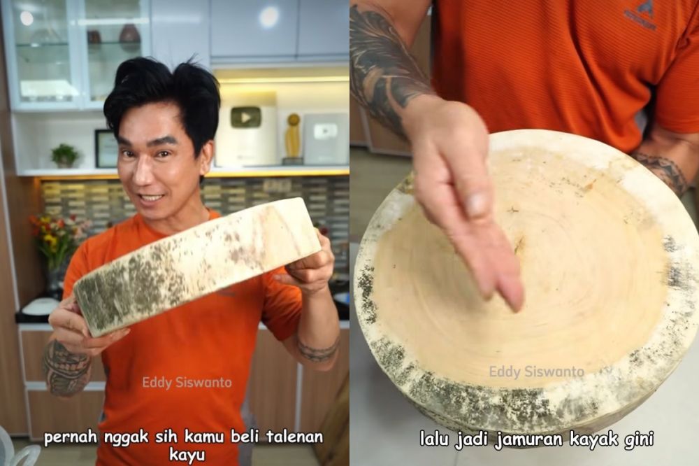 Cara jitu Chef Eddy selamatkan talenan kayu dari jamur dan ancaman lapuk, perhatikan cara rebusnya