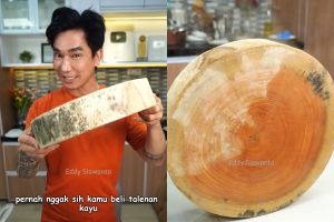 Cara jitu Chef Eddy selamatkan talenan kayu dari jamur dan ancaman lapuk, perhatikan cara rebusnya