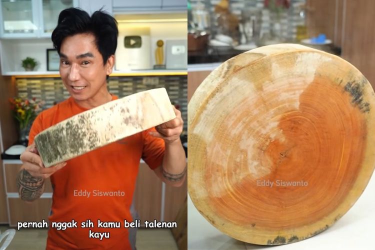 Cara jitu Chef Eddy selamatkan talenan kayu dari jamur dan ancaman lapuk, perhatikan cara rebusnya