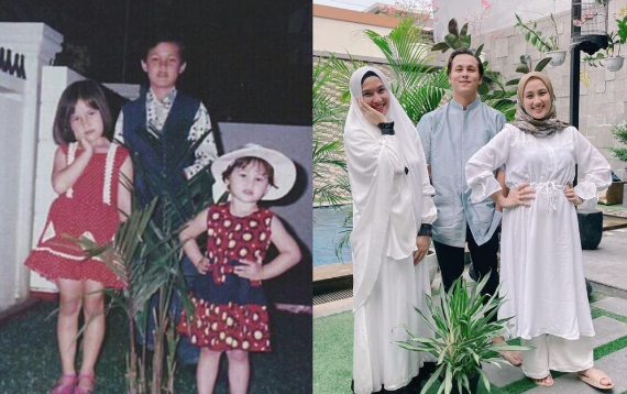 9 Seleb reka ulang foto lawas bareng keluarga, gaya Mirdad Family’s bikin salah fokus