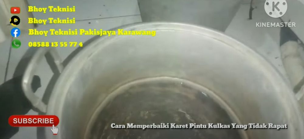 Kulkas nggak dingin karena karet longgar? Ini trik super simpel tanpa copot karetnya