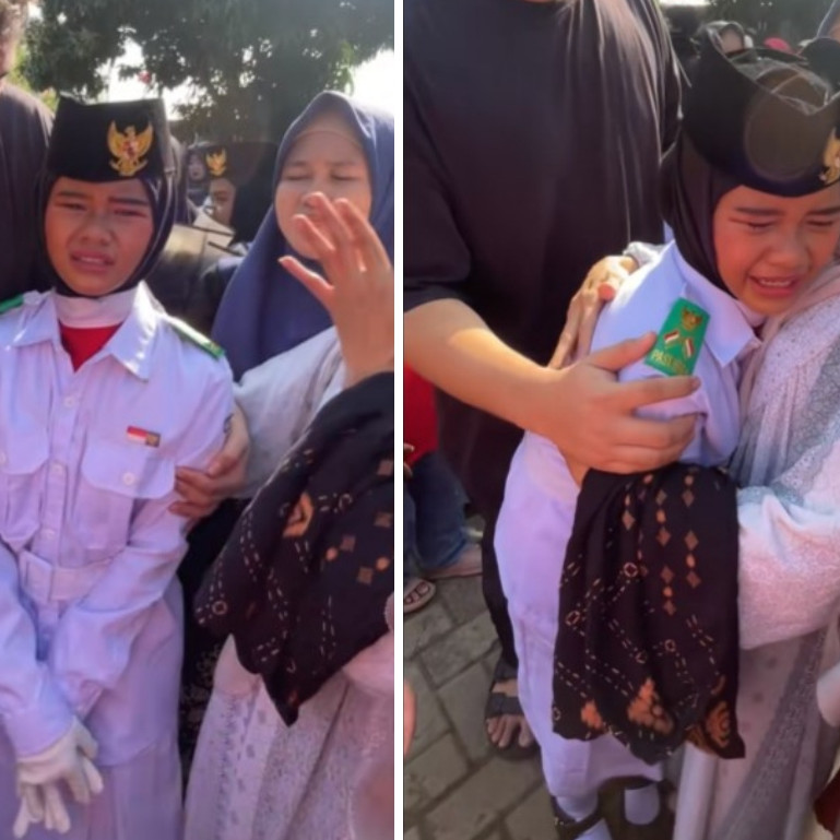 Viral kisah pilu Paskibra alami kecelakaan hingga ayah meninggal, tetap bertugas meski hati berduka