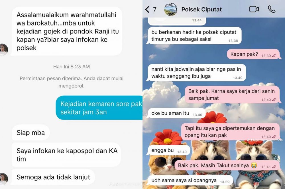 Ojek pangkalan rampas kunci motor dan ambil paksa penumpang ojek online, begini kronologinya