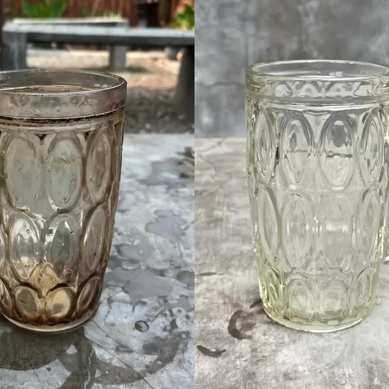Gelas kaca buram bikin risih? Begini cara mencucinya agar kinclong pakai baking soda dan 1 bahan ini