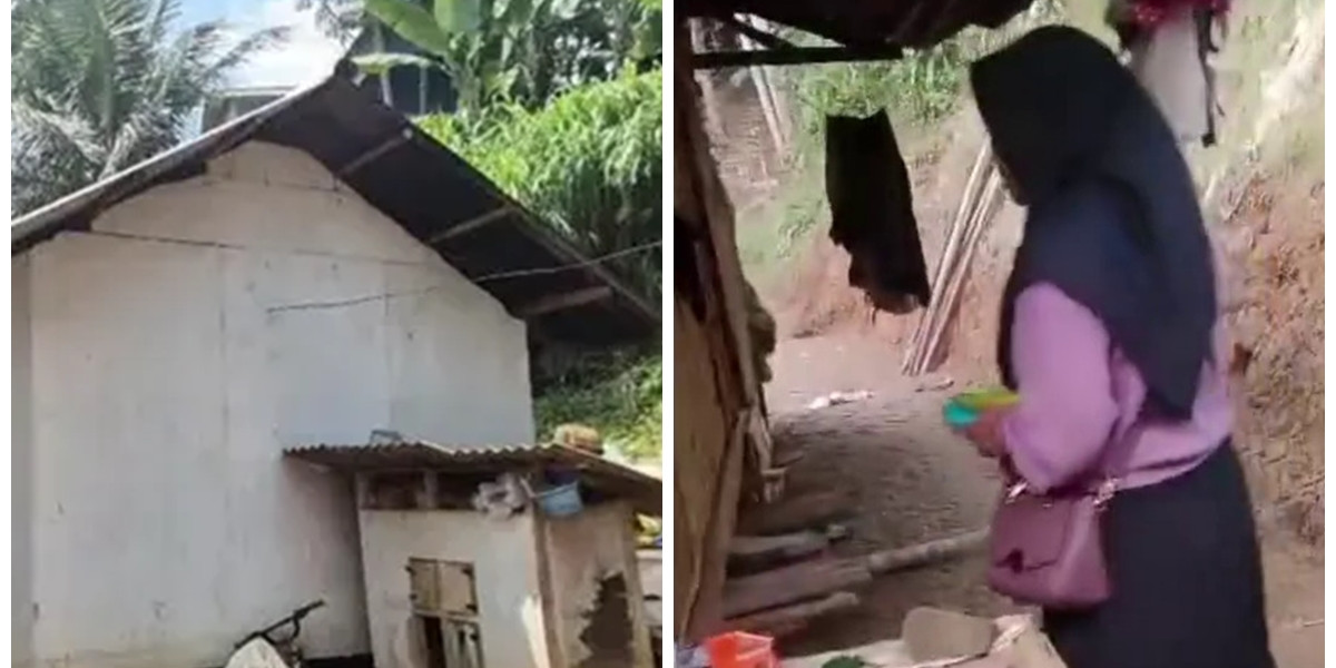 5 Potret rumah bocah Raya yang meninggal tubuh dan otak dipenuhi cacing, kondisinya kumuh bikin miris