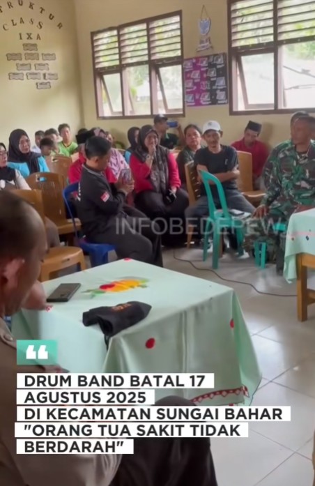 7 Fakta drumband MTsN di Jambi batal tampil, aksinya berhenti gegara diputar lagu ultah untuk Camat