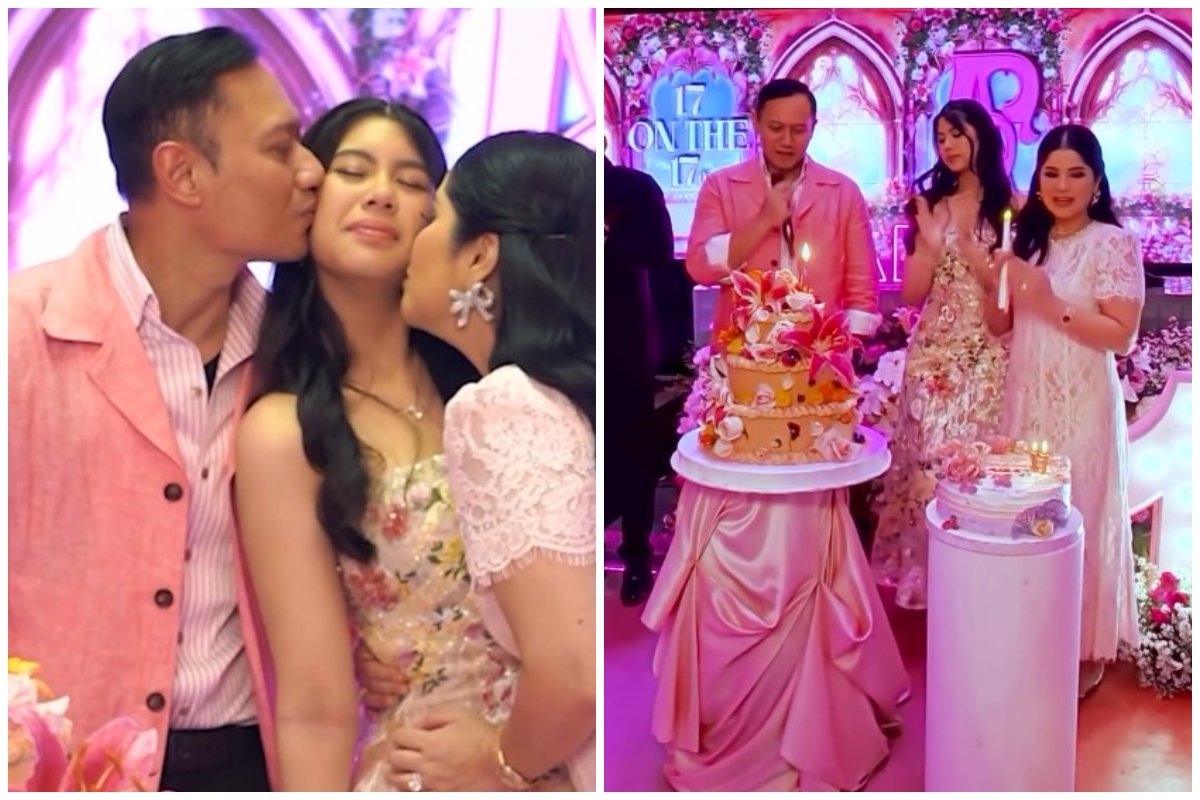 Annisa Pohan tak ikut upacara 17an di Istana Negara, pilih rayakan ultah anak, ini 9 potret meriahnya