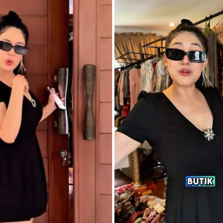 9 Potret walk in closet penyanyi Sania ini bak butik elit, simpan heels kembaran diva internasional