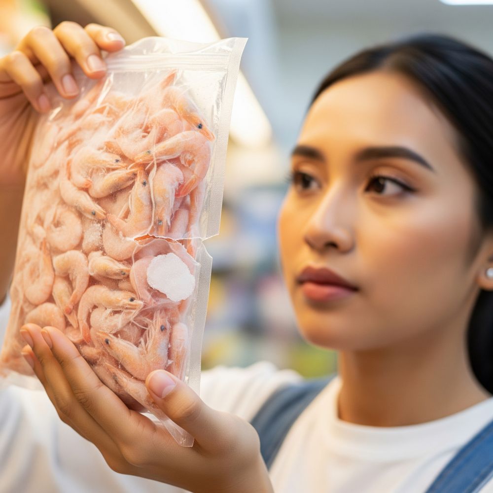 Jangan asal beli! Ini cara mudah memilih udang beku yang aman dan sehat