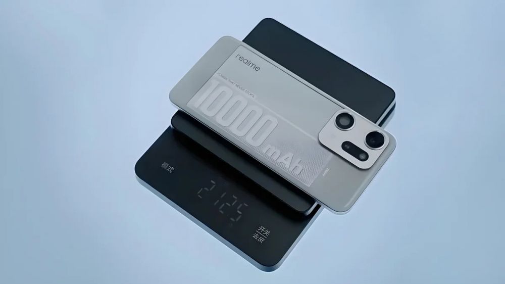 Realme siap rilis smartphone dengan baterai jumbo 10.000 mAh berbodi tipis langsing, ini bocorannya