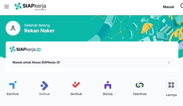 Kemnaker kembangkan aplikasi SIAPkerja, platform digital terpadu untuk keternagakerjaan Indonesia