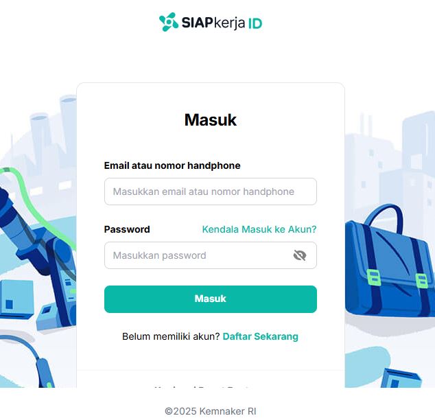 Kemnaker kembangkan aplikasi SIAPkerja, platform digital terpadu untuk keternagakerjaan Indonesia