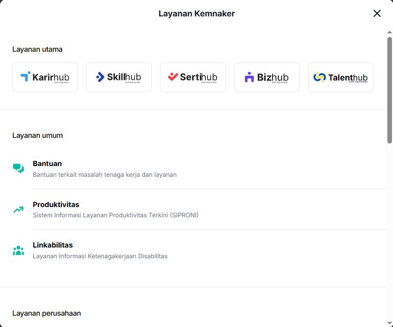 Kemnaker kembangkan aplikasi SIAPkerja, platform digital terpadu untuk keternagakerjaan Indonesia